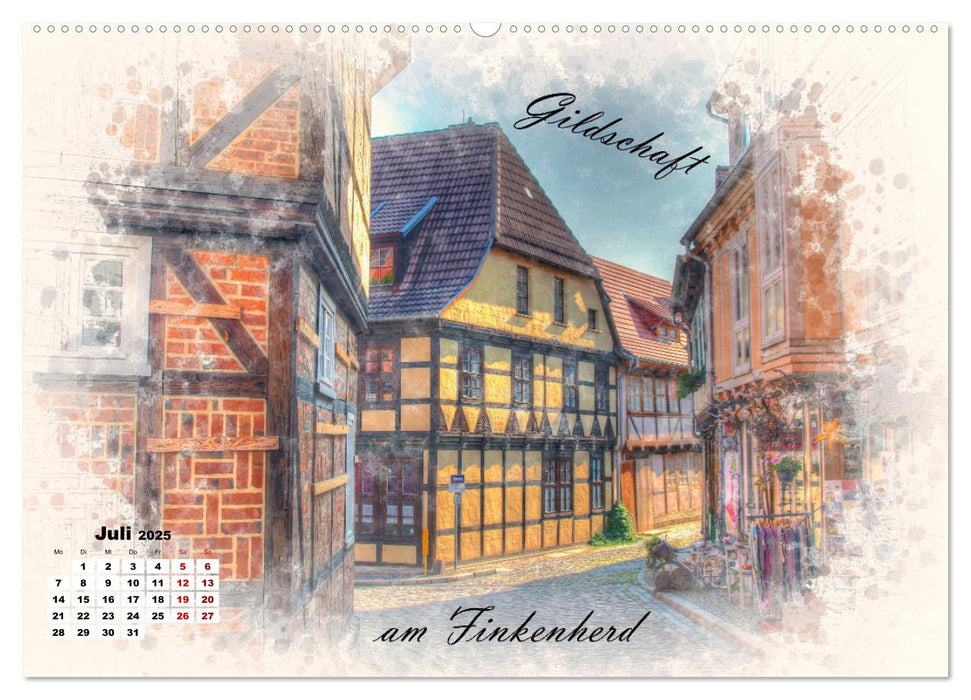 Quedlinburg-meine Stadt (CALVENDO Premium Wandkalender 2025)