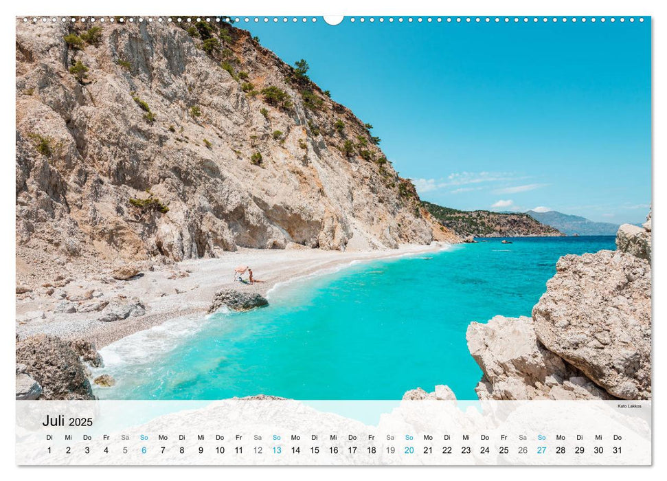 Insel Karpathos - Inselschönheit des Dodekanes (CALVENDO Premium Wandkalender 2025)