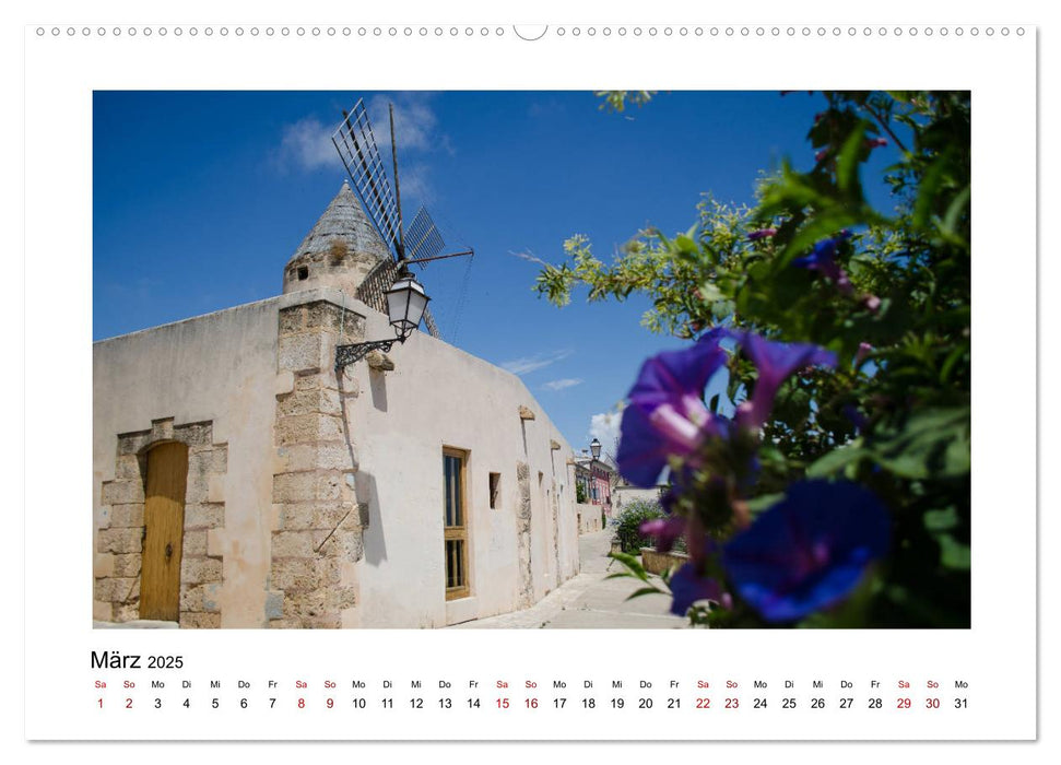 Mallorca - Stille Orte (CALVENDO Premium Wandkalender 2025)