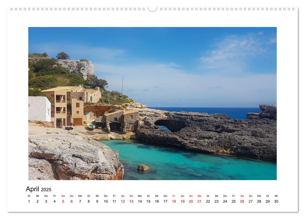 Mallorca - Stille Orte (CALVENDO Premium Wandkalender 2025)