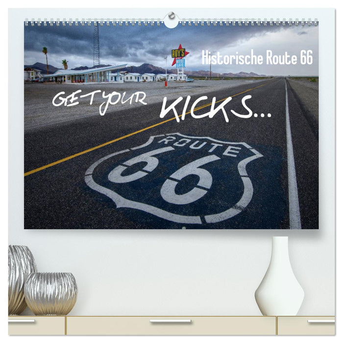 Route 66 (CALVENDO Premium Wandkalender 2025)