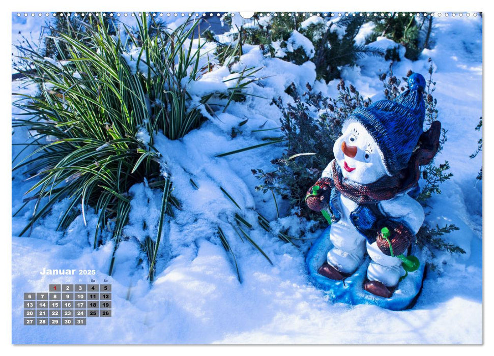 Mein Lustiger Garten, lach mal wieder (CALVENDO Wandkalender 2025)