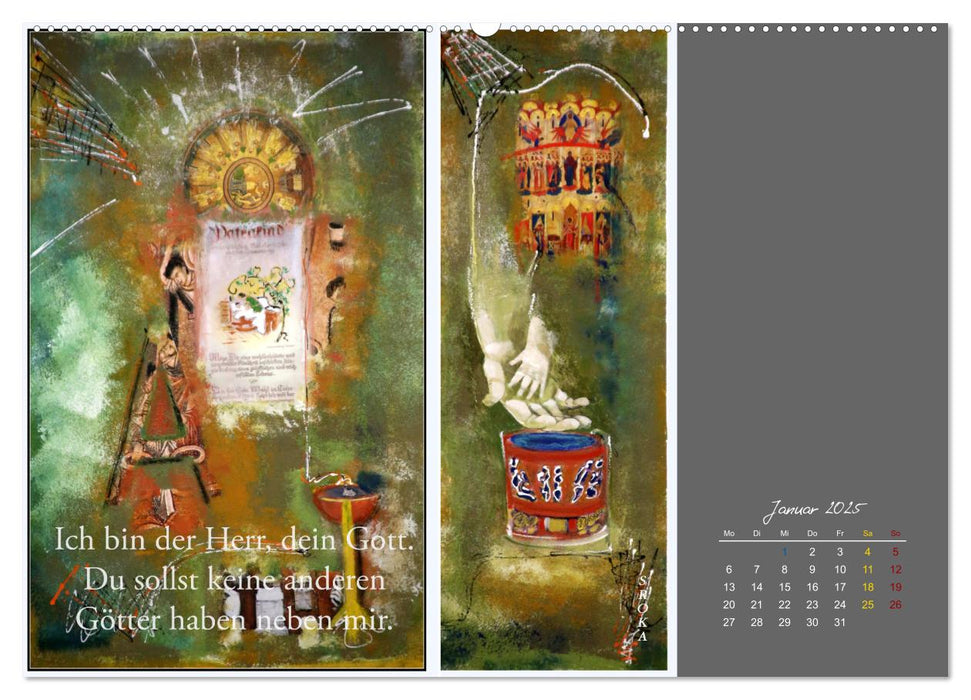 Luther im Netz (CALVENDO Premium Wandkalender 2025)