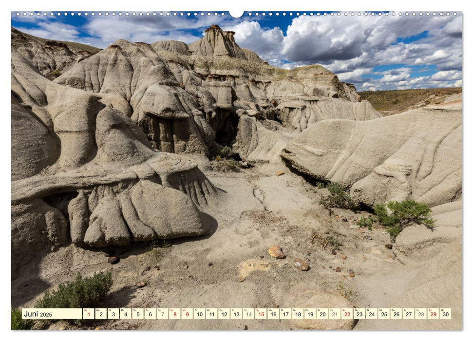 Die Kanadischen Badlands (CALVENDO Wandkalender 2025)