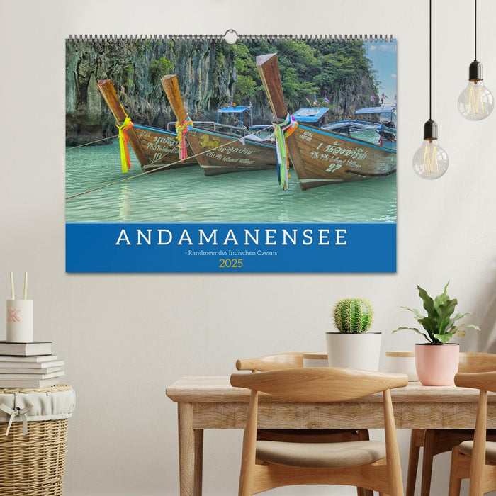 Andamanensee Randmeer des Indischen Ozeans (CALVENDO Wandkalender 2025)