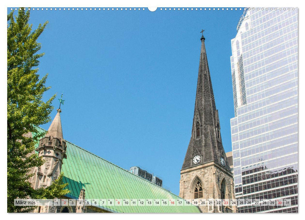 Kanada Quebec - Historisches Montreal (CALVENDO Premium Wandkalender 2025)