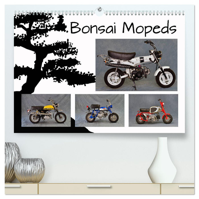 Bonsai Mopeds (CALVENDO Premium Wandkalender 2025)