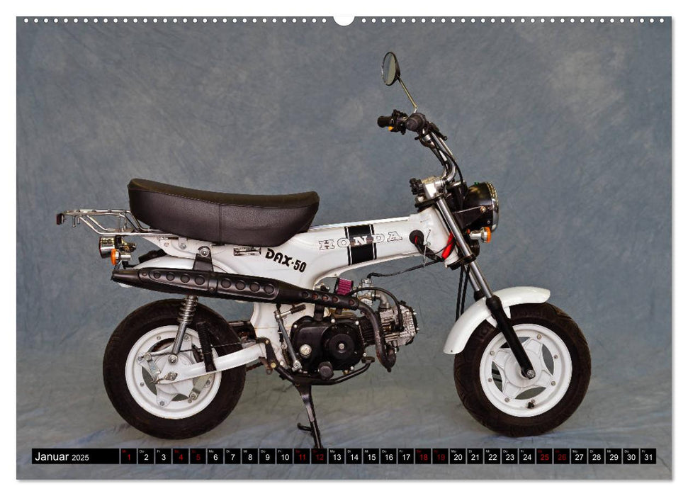 Bonsai Mopeds (CALVENDO Premium Wandkalender 2025)