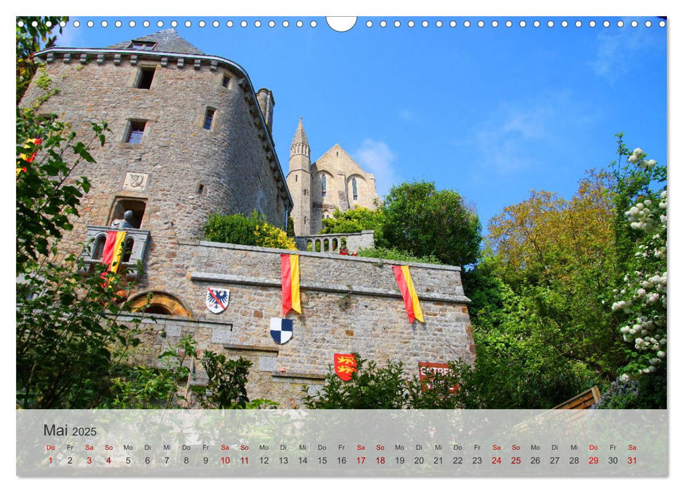 Le Mont-Saint-Michel - Welterbe zwischen Normandie und Bretagne (CALVENDO Wandkalender 2025)