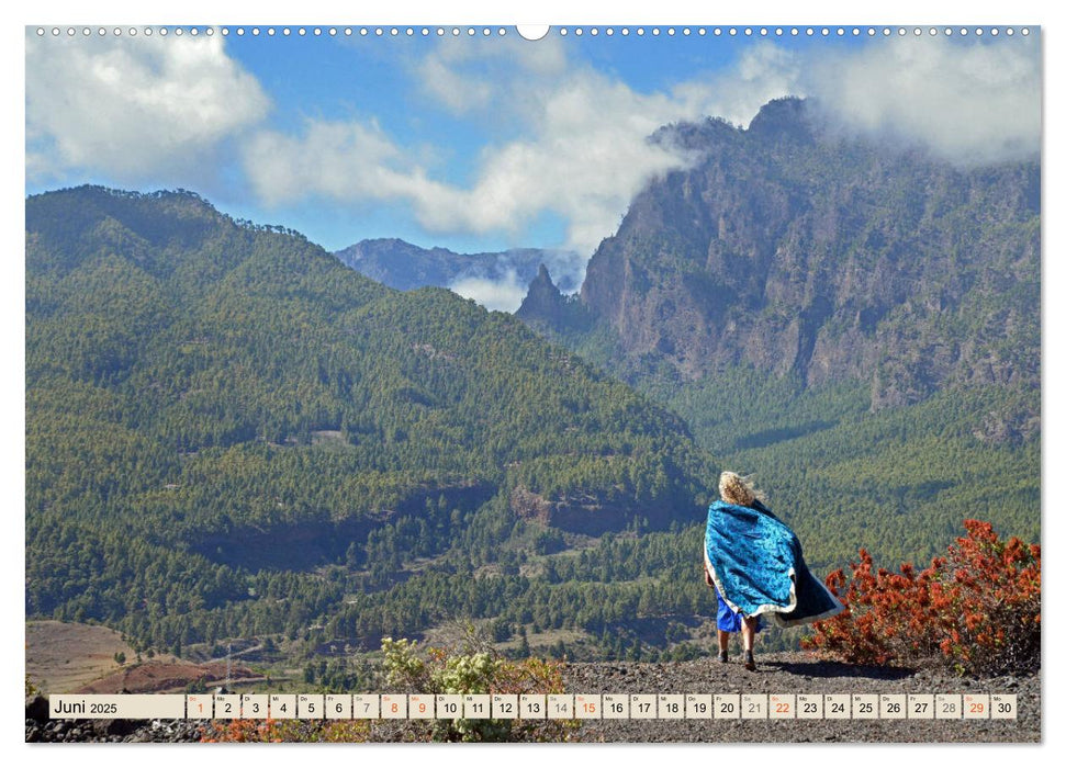 Magic Moments - LA PALMA (CALVENDO Premium Wandkalender 2025)