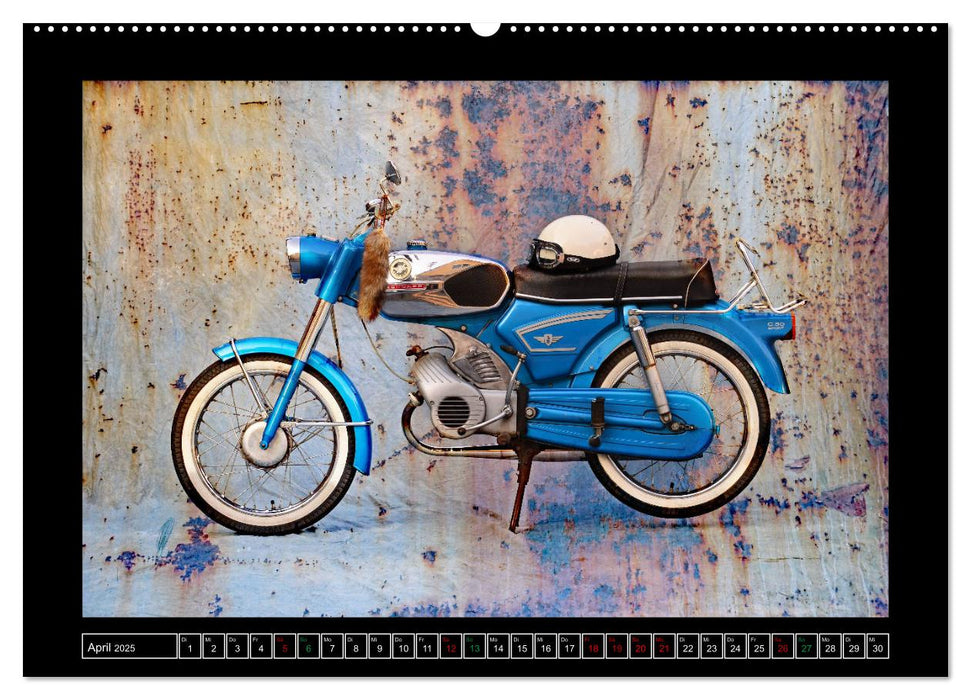 moped photoart (CALVENDO Premium Wandkalender 2025)