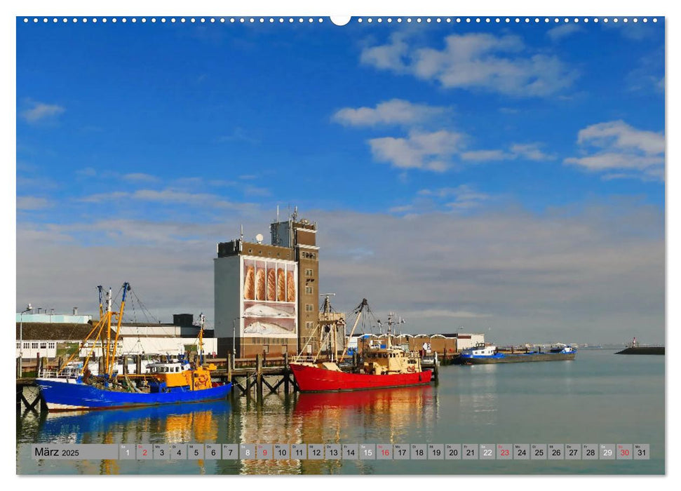 Zeeland - Urlaubsträume am Strand von Breskens (CALVENDO Premium Wandkalender 2025)