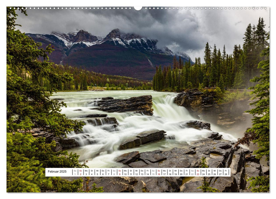 Die Kanadischen Rocky Mountains (CALVENDO Wandkalender 2025)