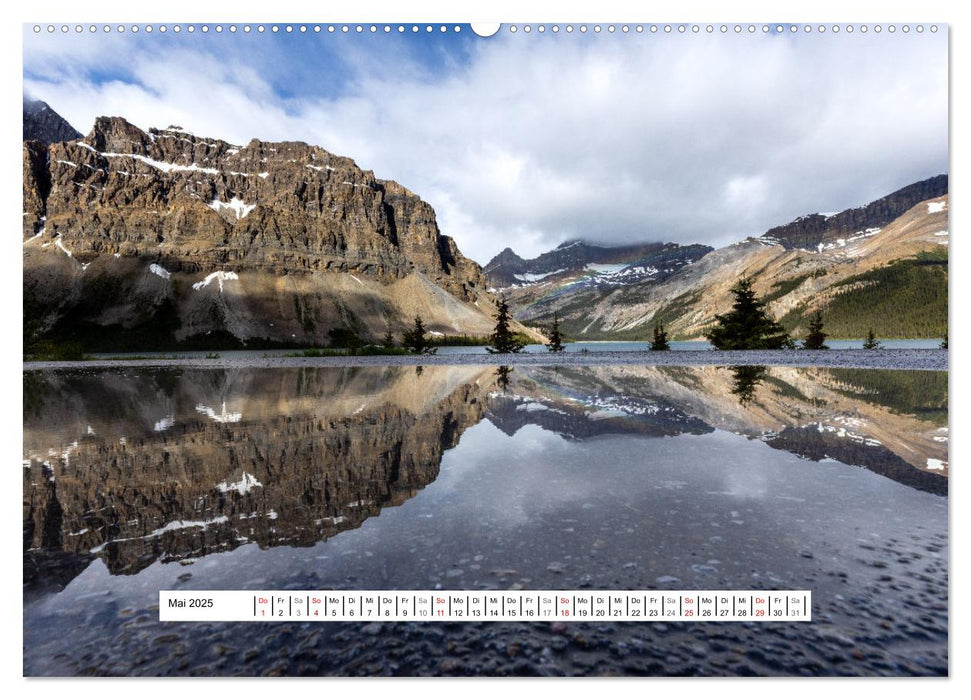 Die Kanadischen Rocky Mountains (CALVENDO Wandkalender 2025)