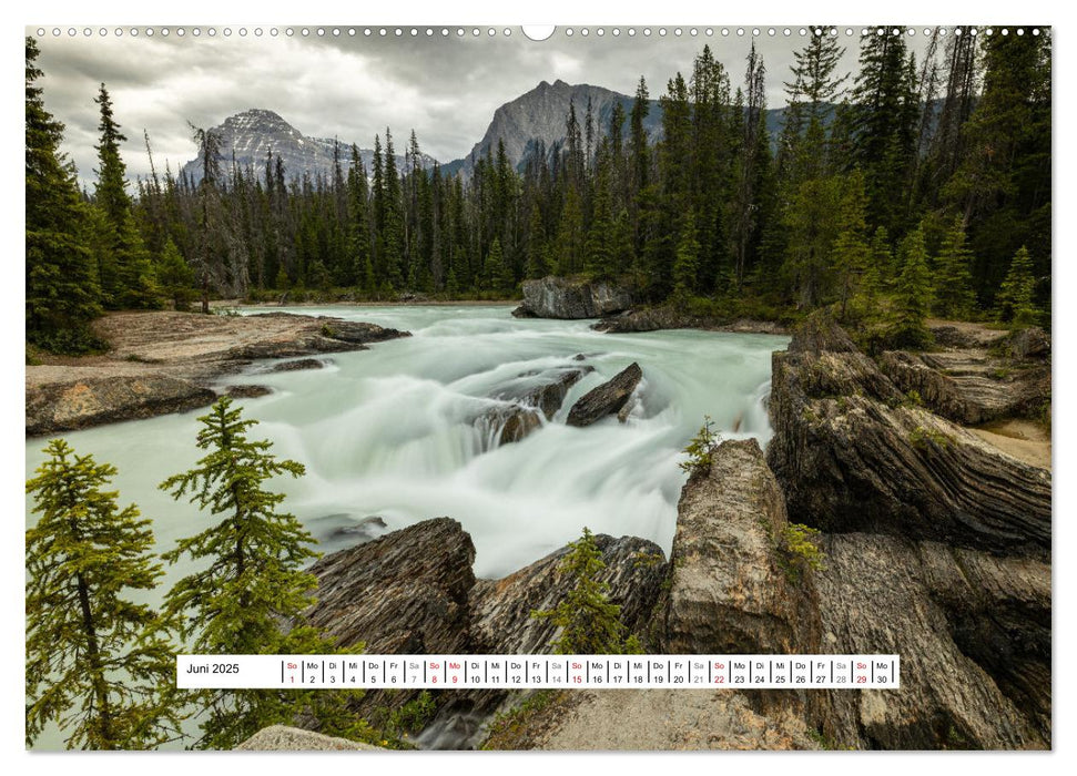 Die Kanadischen Rocky Mountains (CALVENDO Wandkalender 2025)