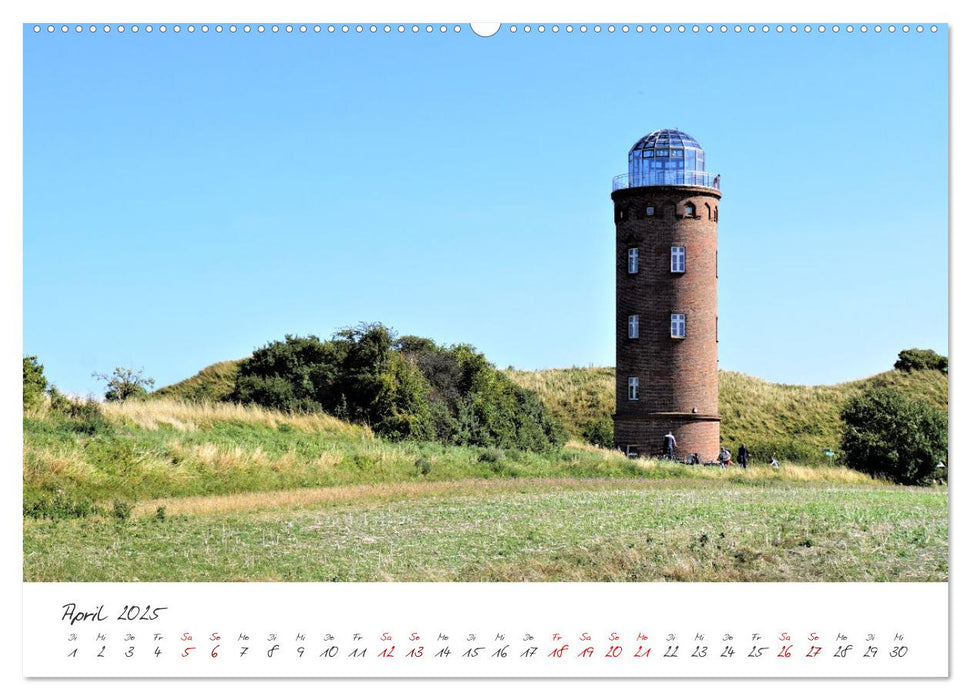 Rügen das Urlaubsparadies (CALVENDO Wandkalender 2025)