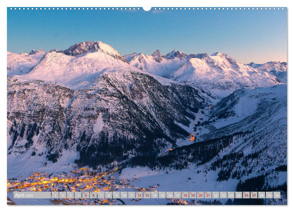 Lech magic of winter (CALVENDO Premium Wandkalender 2025)