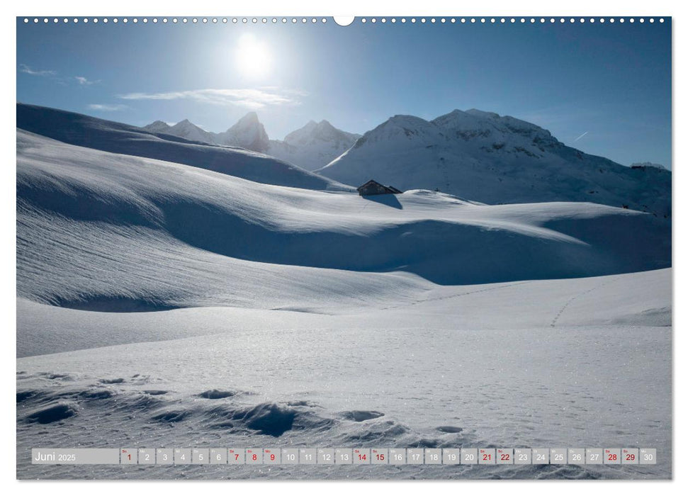 Lech magic of winter (CALVENDO Premium Wandkalender 2025)