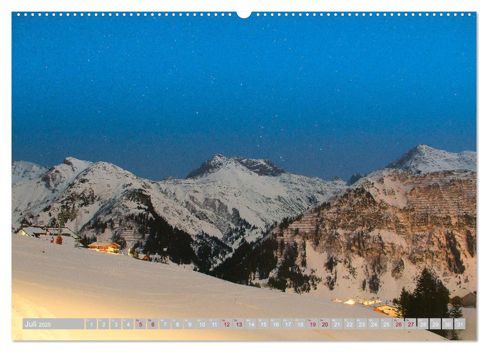 Lech magic of winter (CALVENDO Premium Wandkalender 2025)