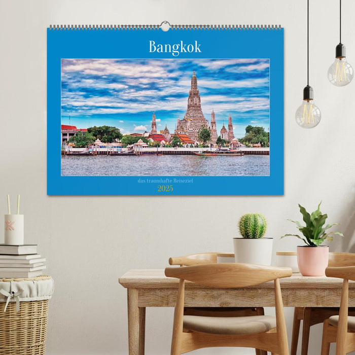 Bangkok das traumhafte Reiseziel (CALVENDO Wandkalender 2025)