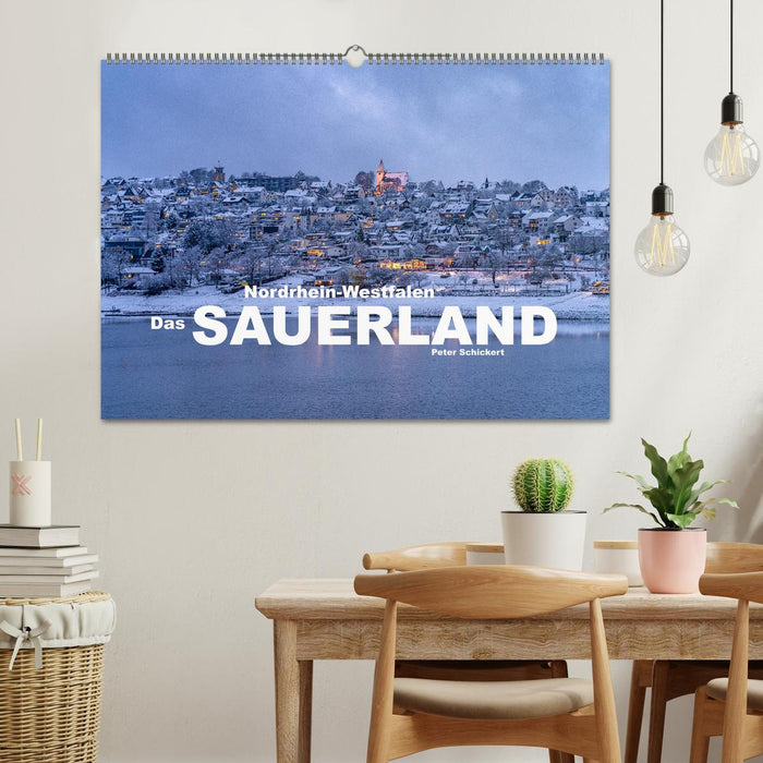 Nordrhein-Westfalen - Das Sauerland (CALVENDO Wandkalender 2025)