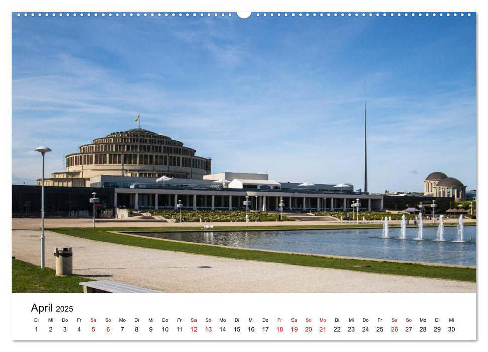 Breslau - Stadt der Moderne (CALVENDO Premium Wandkalender 2025)