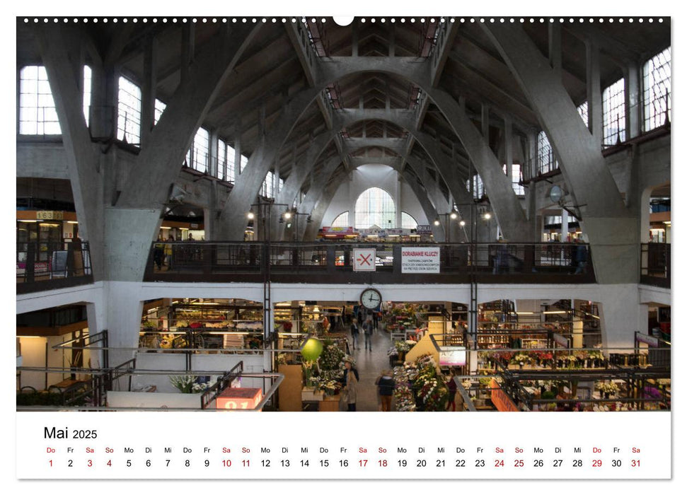 Breslau - Stadt der Moderne (CALVENDO Premium Wandkalender 2025)