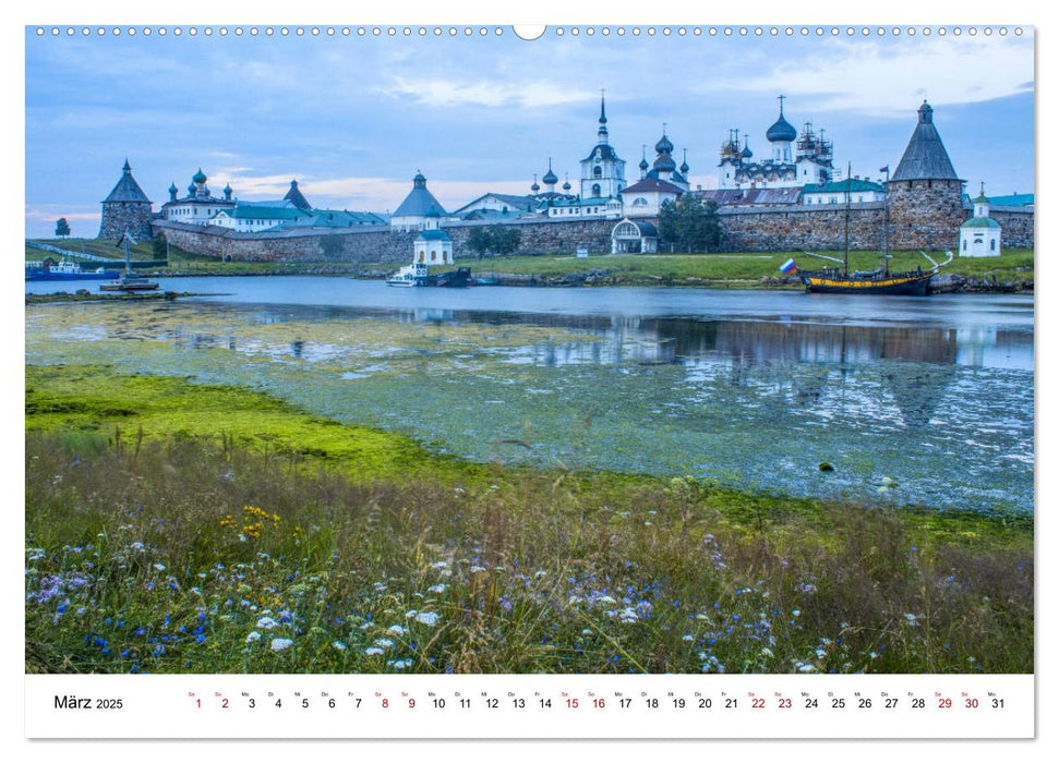 Russland wie gemalt (CALVENDO Premium Wandkalender 2025)