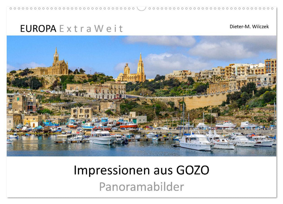 Impressionen aus GOZO - Panoramabilder (CALVENDO Wandkalender 2025)