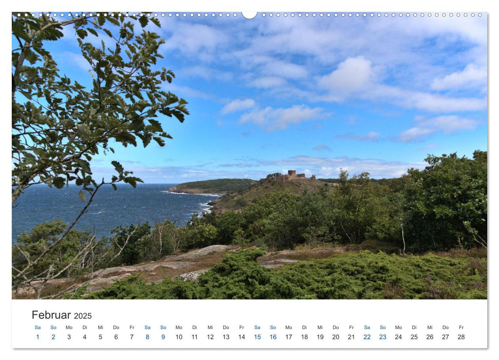 Bornholm - die Küsten der Ostseeinsel (CALVENDO Premium Wandkalender 2025)