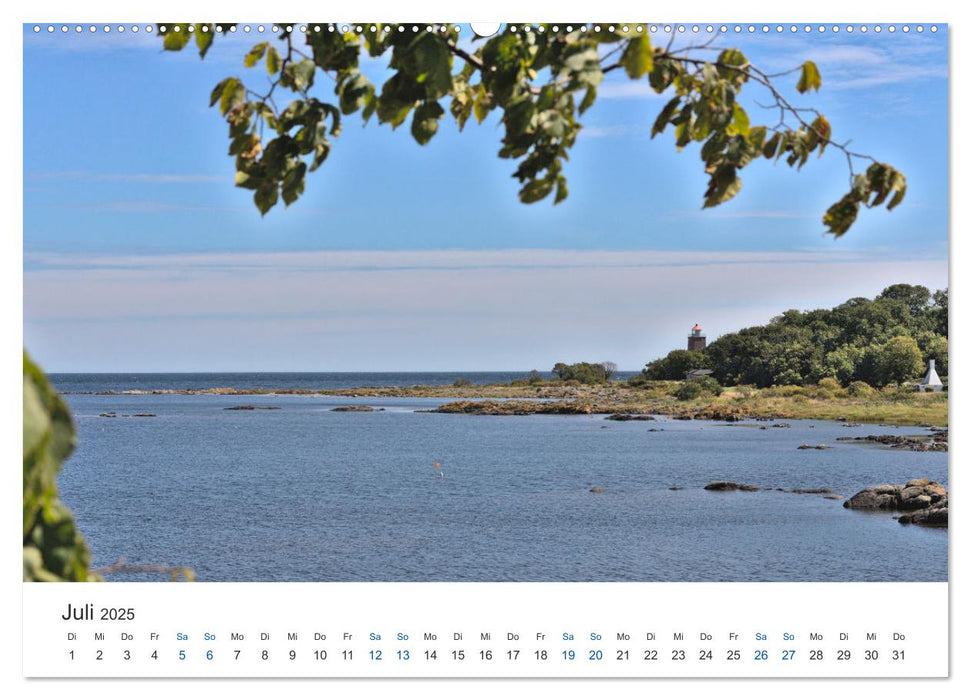 Bornholm - die Küsten der Ostseeinsel (CALVENDO Premium Wandkalender 2025)