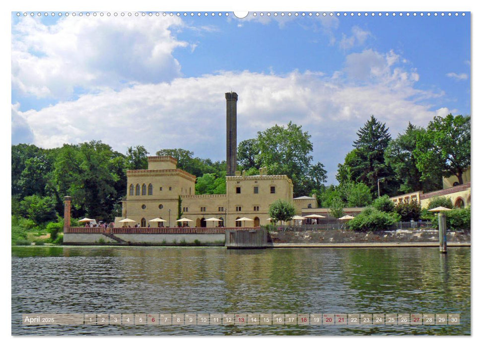 Potsdam an der Havel (CALVENDO Wandkalender 2025)