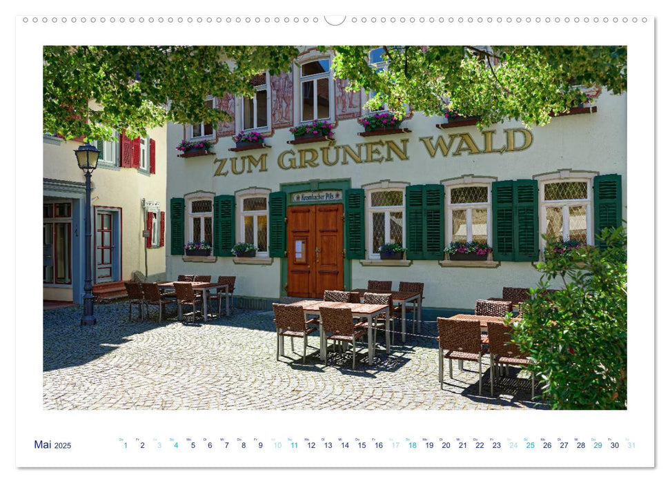 Königliches Kronberg (CALVENDO Premium Wandkalender 2025)