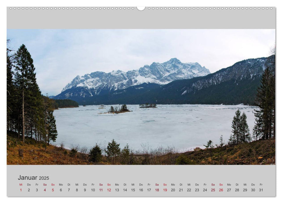 Berg - Landschaften (CALVENDO Premium Wandkalender 2025)