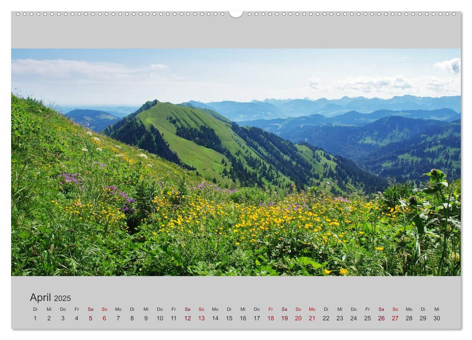 Berg - Landschaften (CALVENDO Premium Wandkalender 2025)