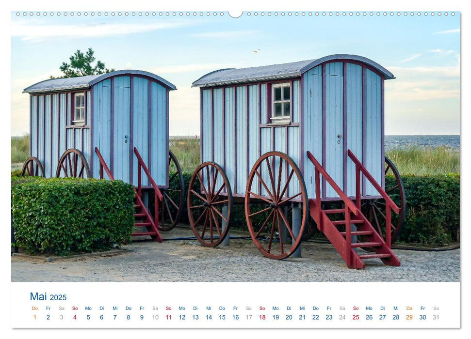 Die Sonneninsel Usedom (CALVENDO Wandkalender 2025)