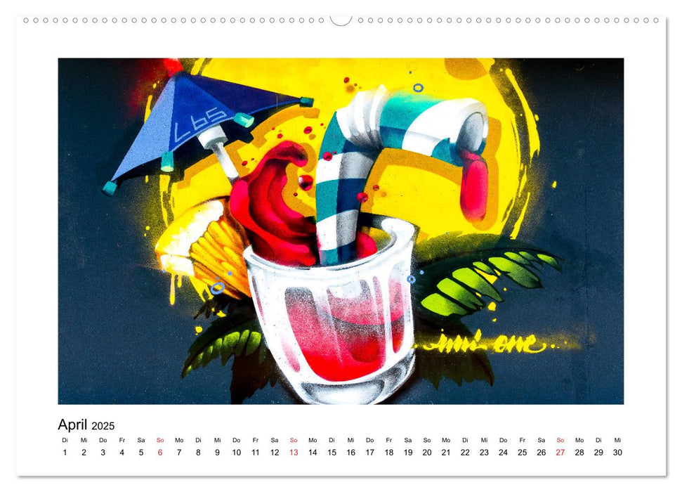 Streetart for home Michael Jaster (CALVENDO Premium Wandkalender 2025)