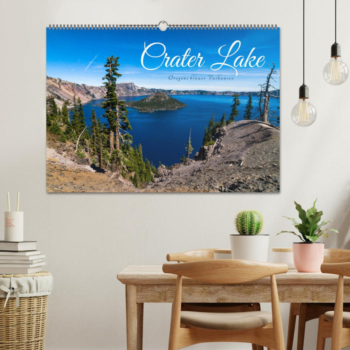 Crater Lake - Oregons blauer Vulkansee (CALVENDO Wandkalender 2025)