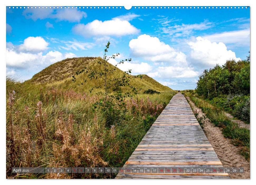 Nordfriesland, Zwischen Sylt und St. Peter Ording (CALVENDO Wandkalender 2025)