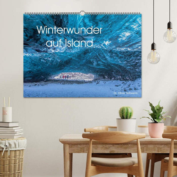 Winterwunder auf Island (CALVENDO Wandkalender 2025)