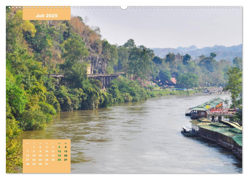 Erlebe mit mir Thailand der Norden (CALVENDO Premium Wandkalender 2025)