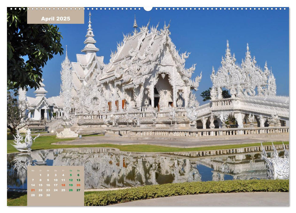 Erlebe mit mir das Land des Lächelns Thailand (CALVENDO Premium Wandkalender 2025)