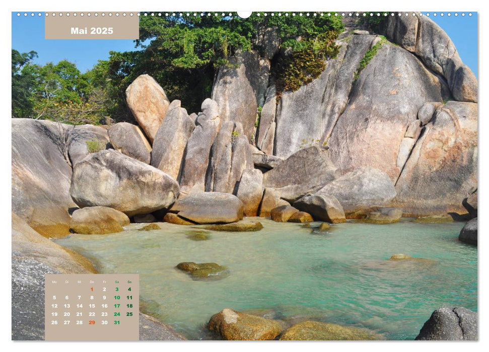 Erlebe mit mir das Land des Lächelns Thailand (CALVENDO Premium Wandkalender 2025)