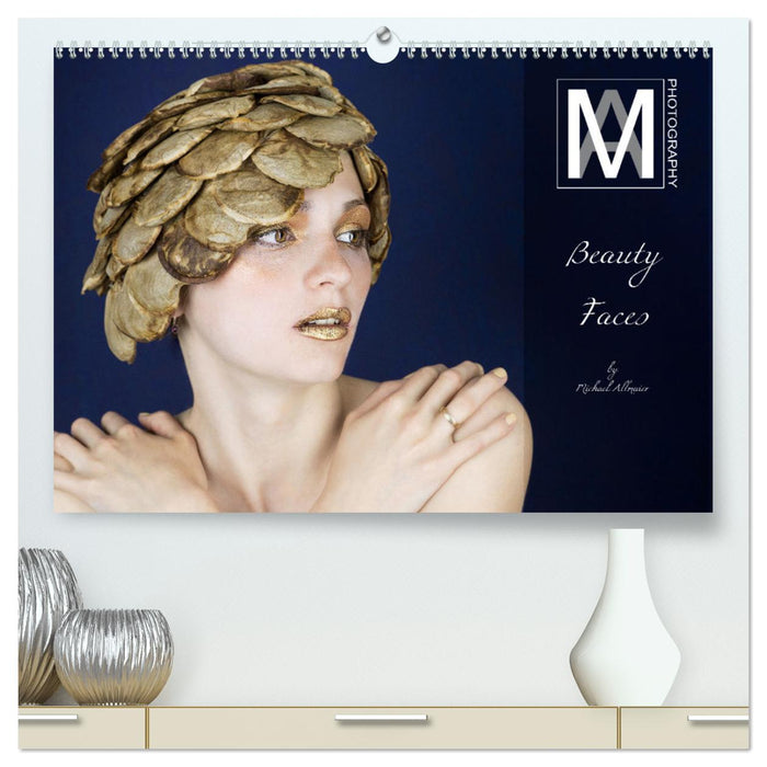 Beauty Faces - fotografiert von Michael Allmaier (CALVENDO Premium Wandkalender 2025)