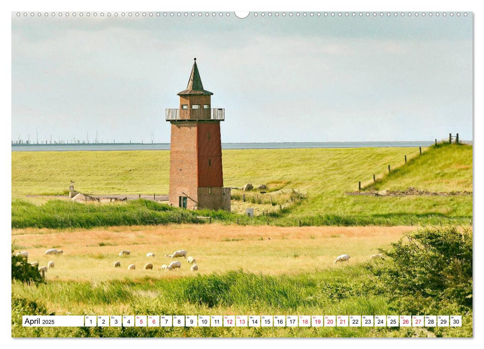 Nordfriesland - bezauberndes Reiseziel (CALVENDO Premium Wandkalender 2025)