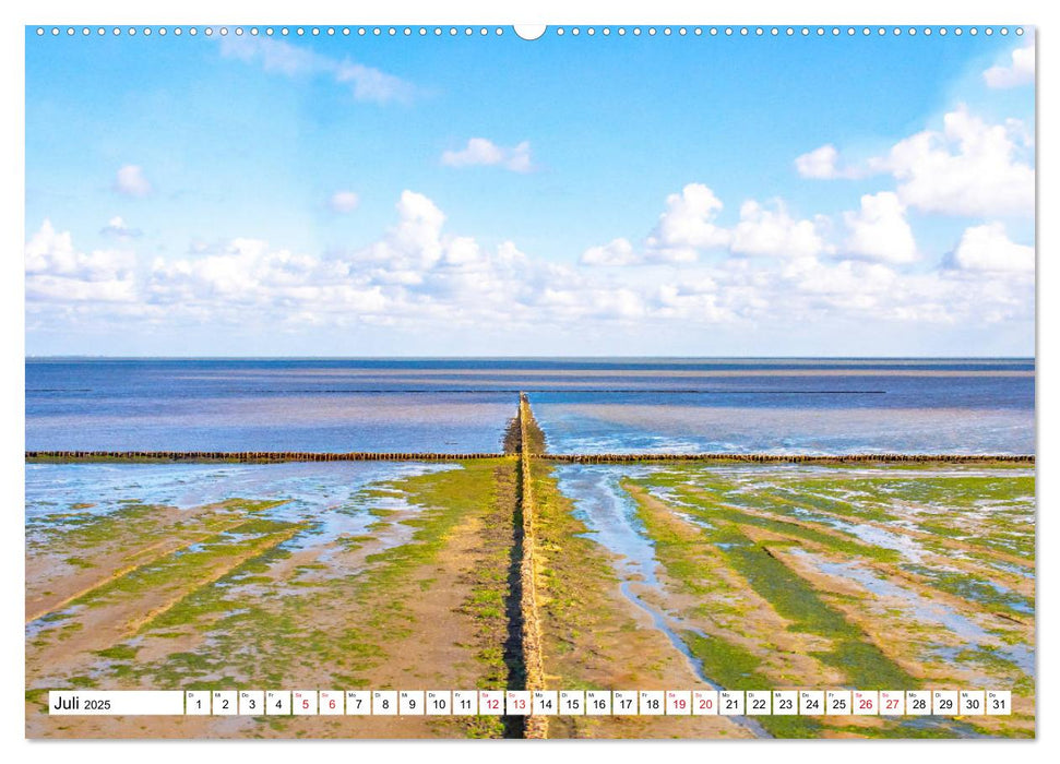 Nordfriesland - bezauberndes Reiseziel (CALVENDO Premium Wandkalender 2025)