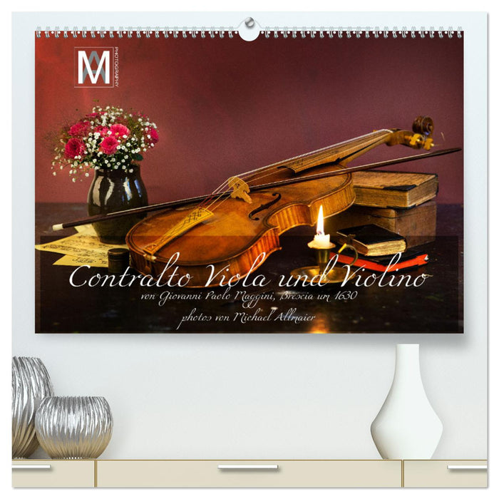 Centralto Viola und Violino (CALVENDO Premium Wandkalender 2025)