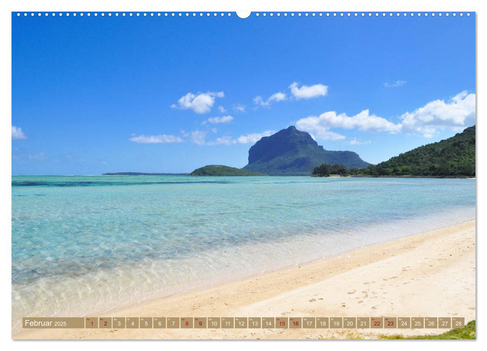 Erlebe mit mir das tropische Mauritius (CALVENDO Premium Wandkalender 2025)