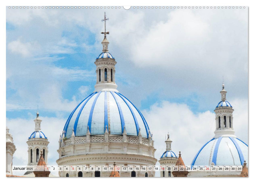 Ecuador - Impessionen (CALVENDO Premium Wandkalender 2025)