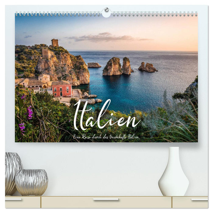 Italien - Eine Reise durch das traumhafte Italien. (CALVENDO Premium Wandkalender 2025)